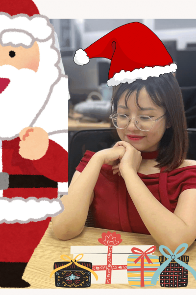 ms kieu Christmas 2024